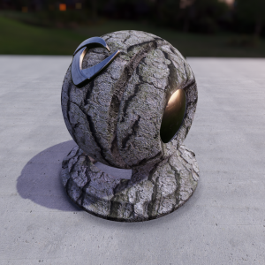 PBR Material Bark01
