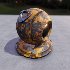 PBR Material Chip04