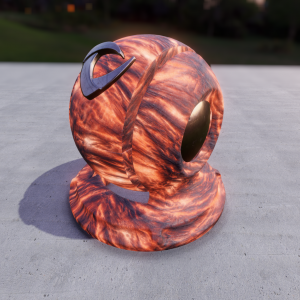 PBR Material Lava05