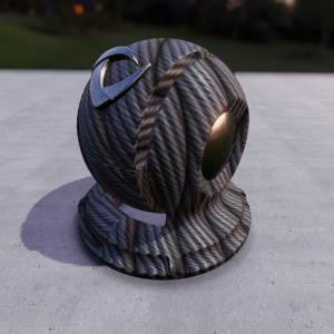 PBR Material Rope02