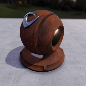 PBR Material Rust06