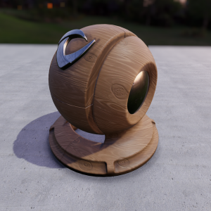 PBR Material Wood19