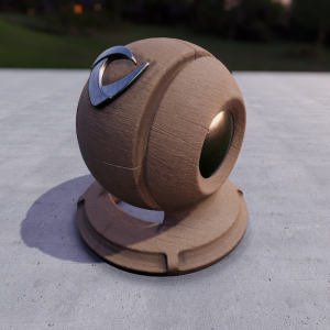 PBR Material Wood37