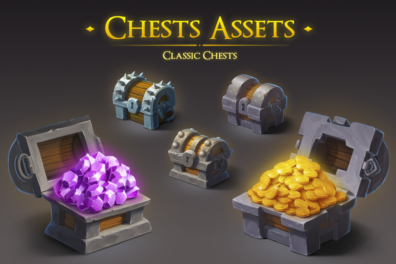 2D Chests Assets Classic Godot Assets Marketplace