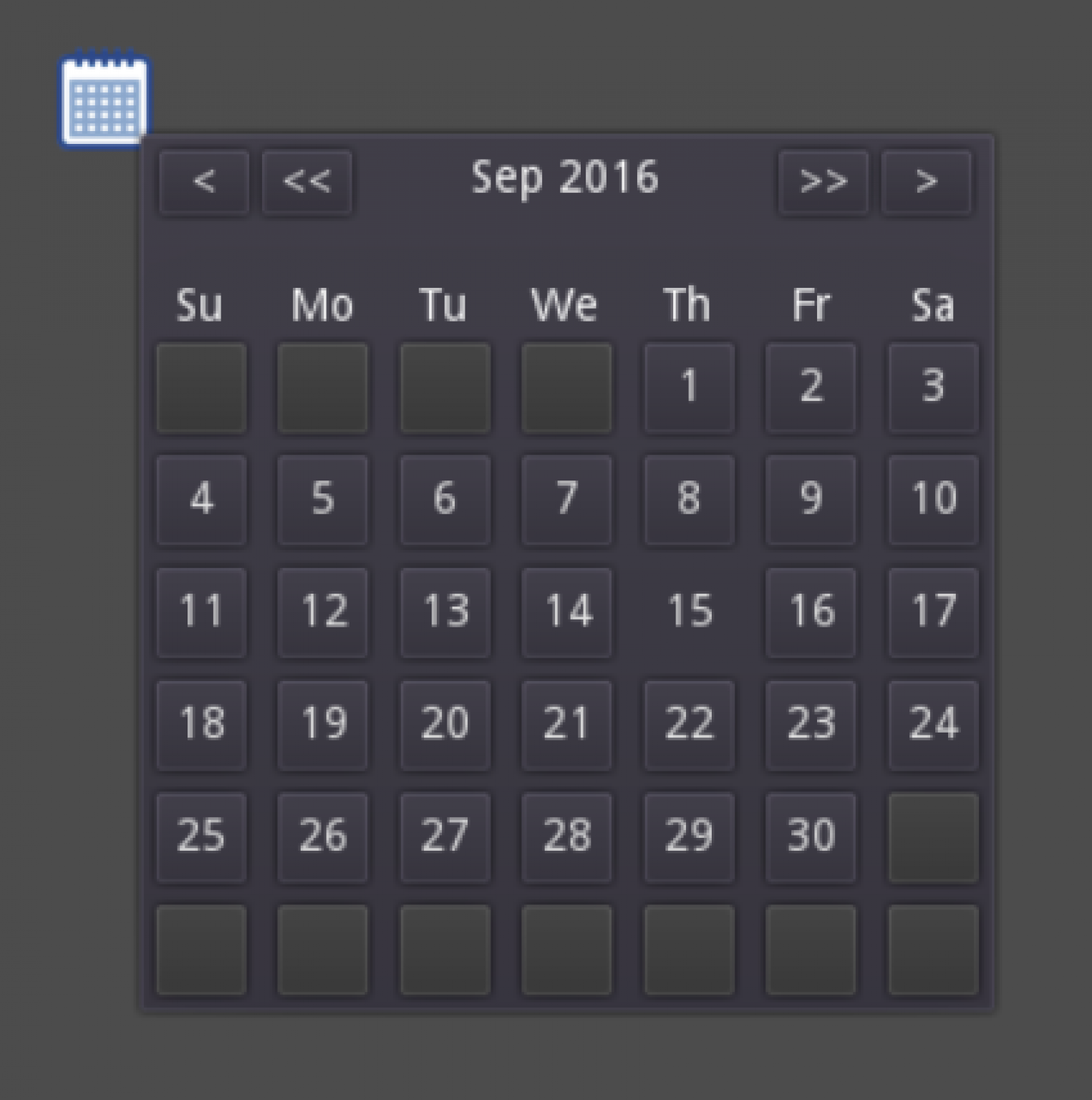 Calendar Button Godot Assets Marketplace