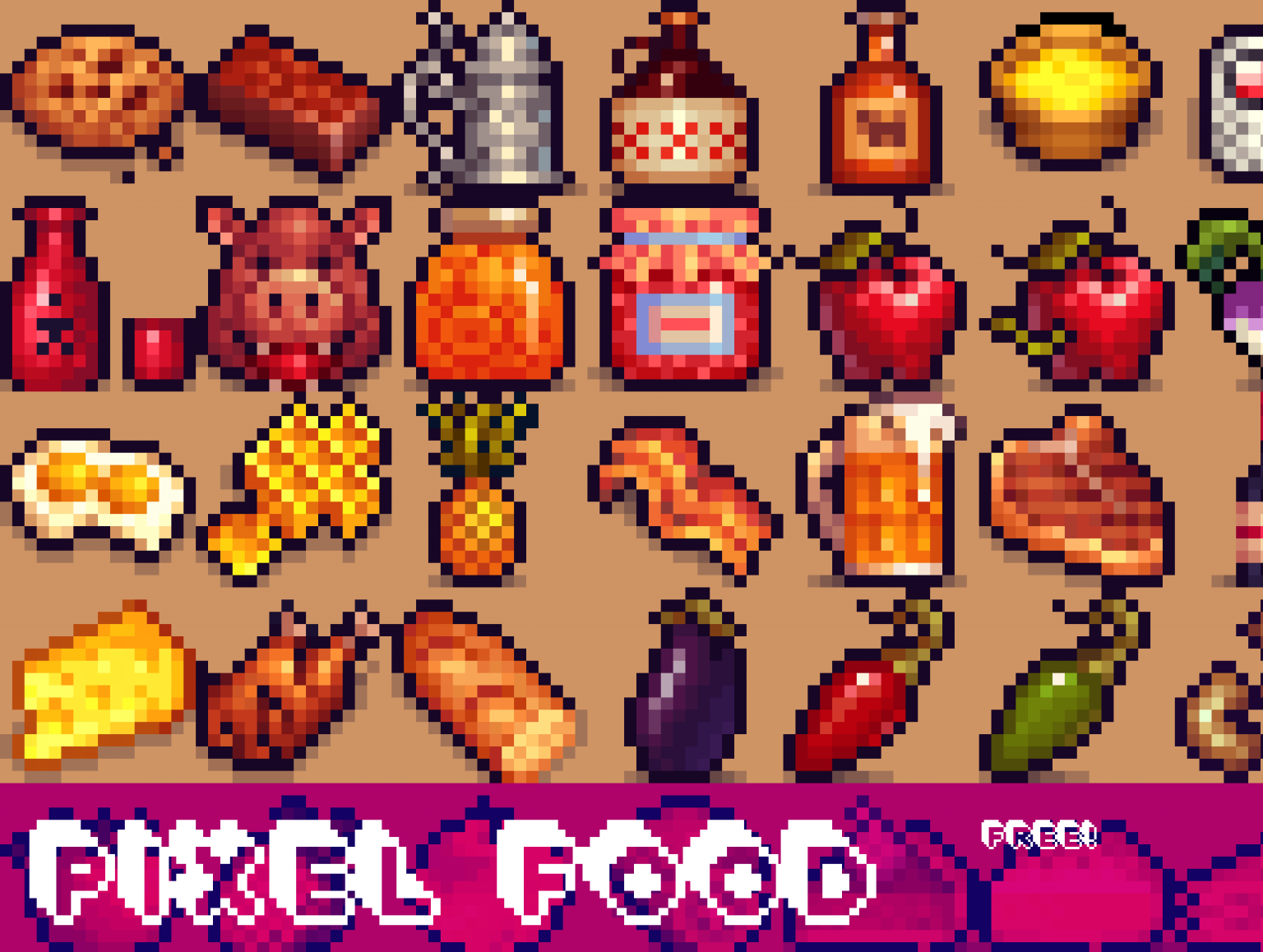 Pixel food. Пиксель арт оранжевый еда. 2d Sprite Assets food. Pixel Sprites food. Еда для игры пиксель.