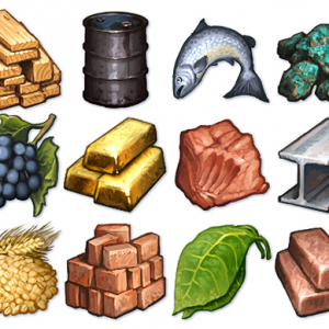 Painted Resource Icons