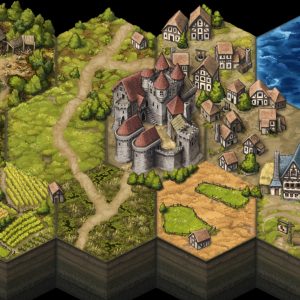 Terrain Hexes: Medieval-Fantasy Locations