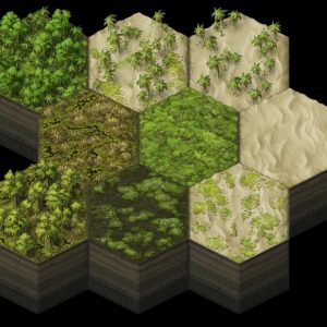 Terrain Hexes: Tropics & Wetlands