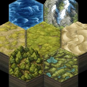 Terrain Hexes: Basic Set