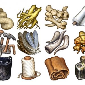 Icons: Crafts, Tools, Foraging