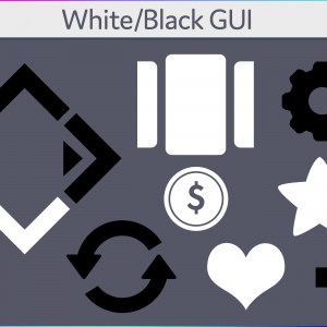 White & Black GUI Icon Pack
