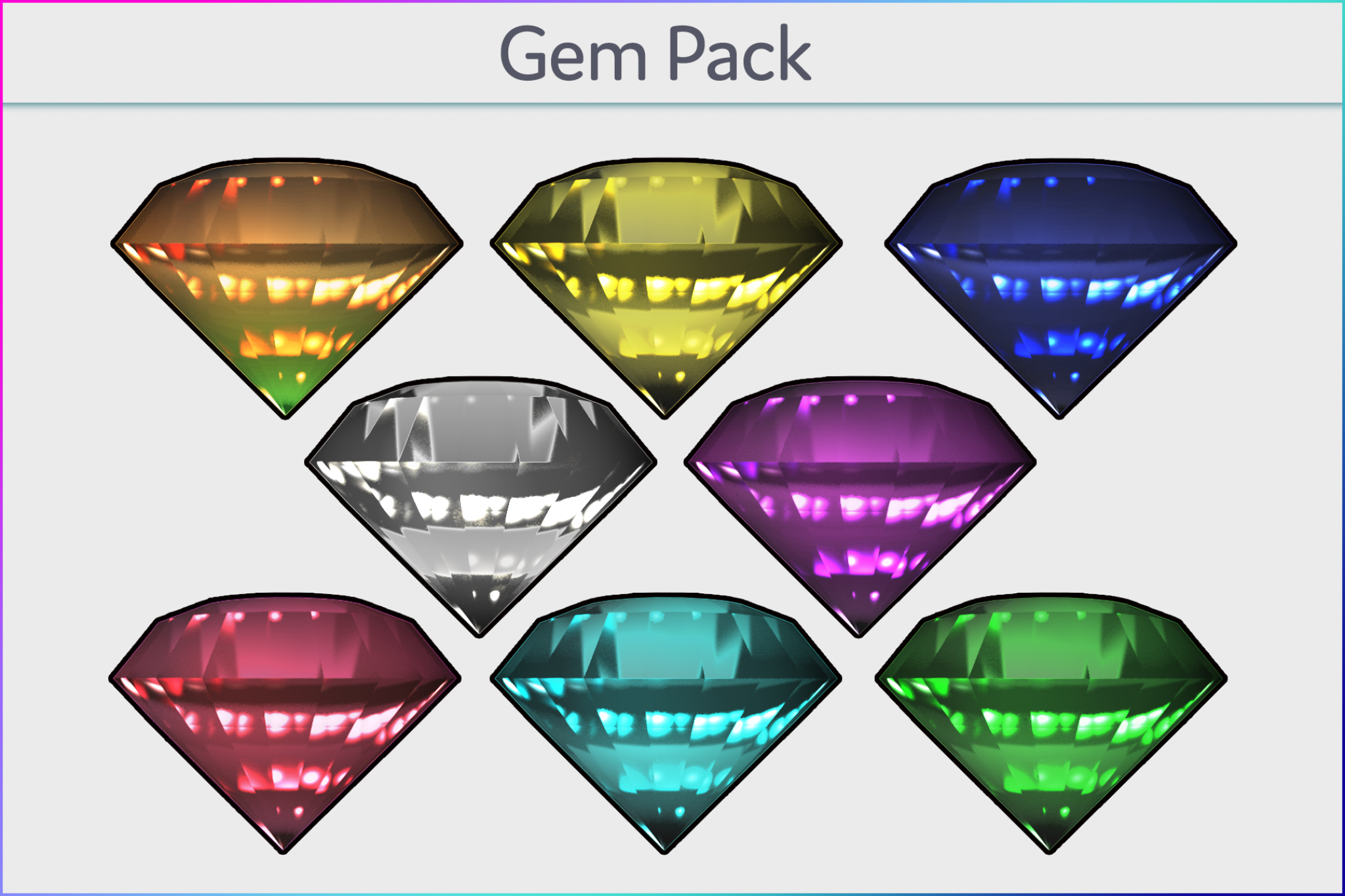 Gem Pack – Godot Assets Marketplace