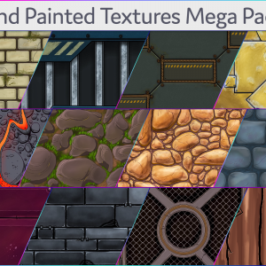 Hand Painted Textures Mega Pack