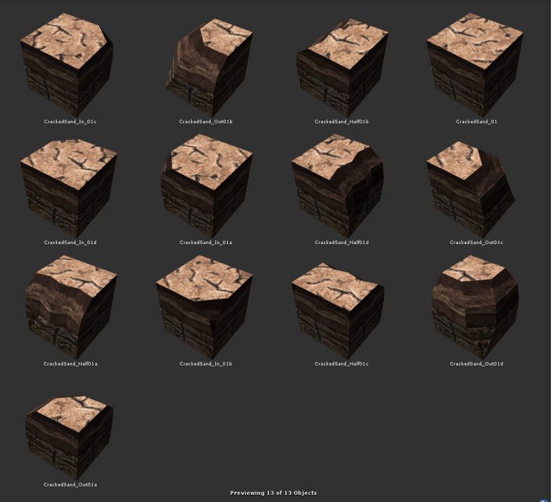 Block Terrain Set Godot Assets Marketplace