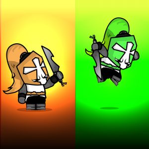 Stickman Fighter Spine 2D Character Sprites by overcrafted
