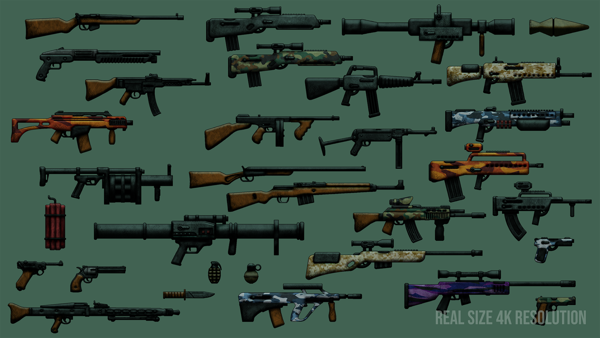 2D Guns Pack – Godot Assets Marketplace