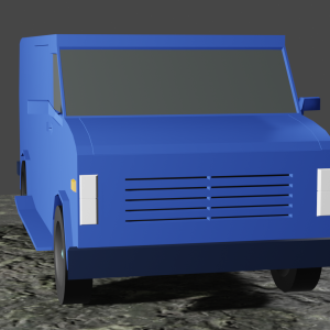 Van-Car-Lowpoly