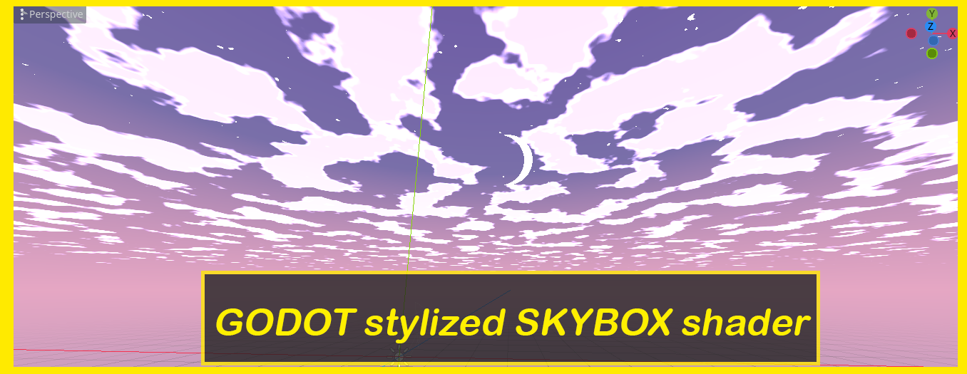 Day-Night-Godot-4-Stylized-realistic-Skybox-Sky-cloud-fantasy