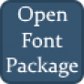Open Font Package