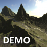 Heightmap terrain demo