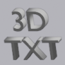 3D Text Plugin