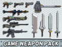 2d Weapons Pack – Fortnight and PUBG style