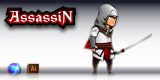 The Light Assassin Game Character Sprites
