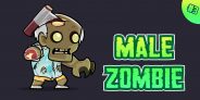 Male Zombie Character Sprites 03